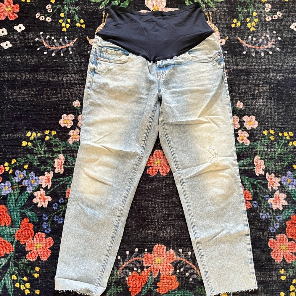 Old Navy Maternity Straight leg jeans, size 12